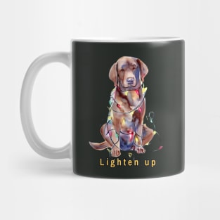 Lighten up Chocolate Labrador Mug
